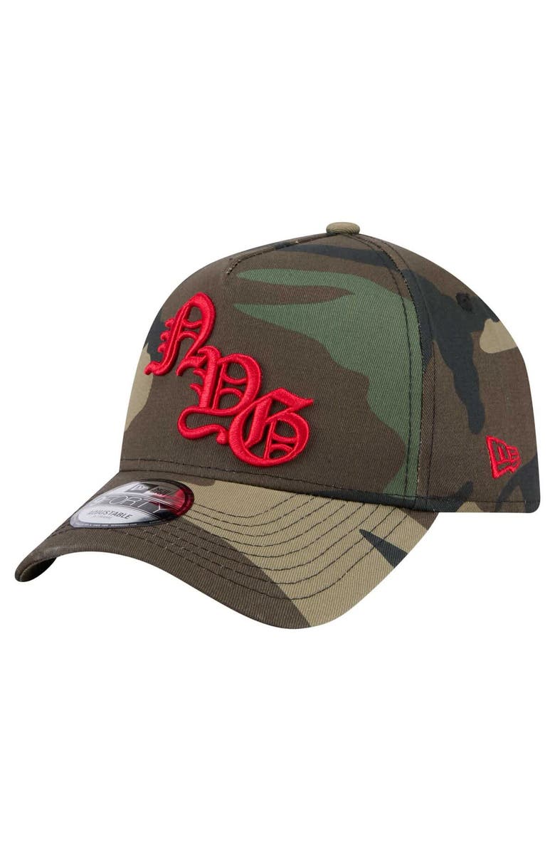 New Era Men's New Era Camo New York Giants Mystic Camo A-Frame 9FORTY Adjustable Hat, Main, color, Camo