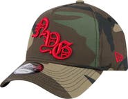 New Era Men's New Era Camo New York Giants Mystic Camo A-Frame 9FORTY Adjustable Hat