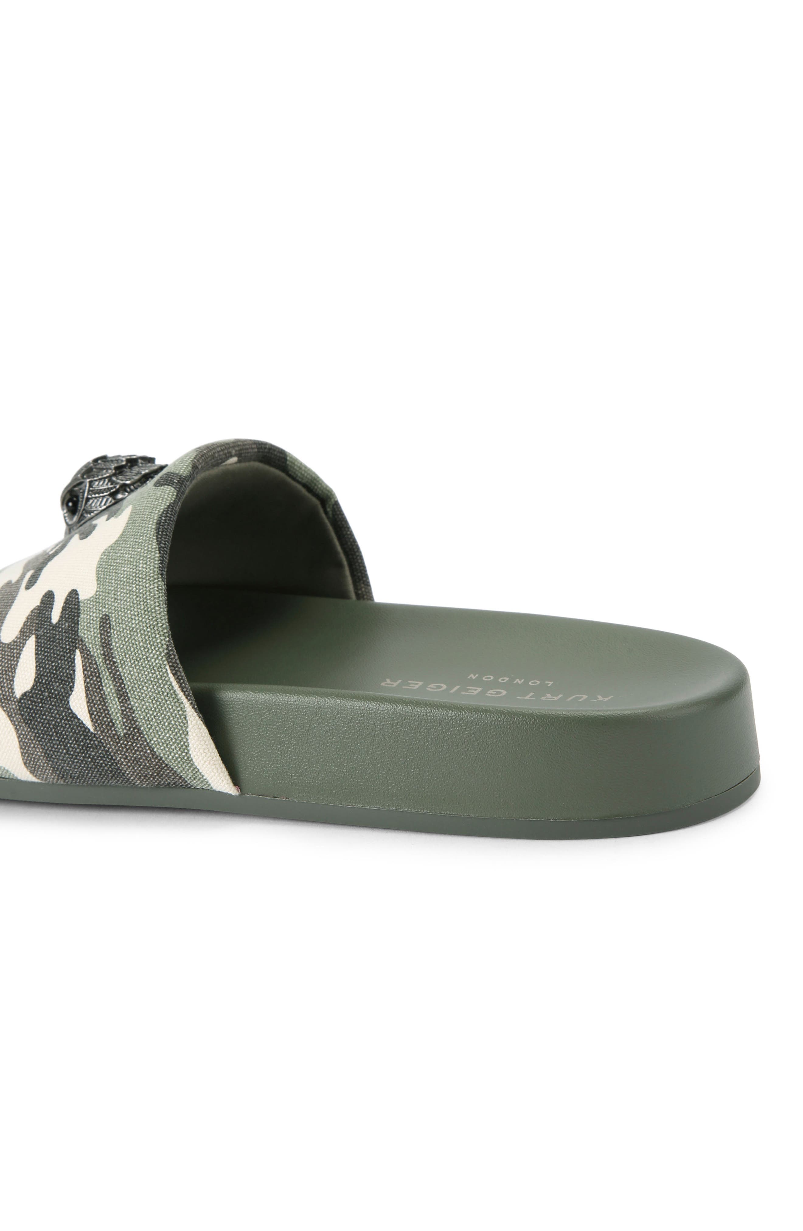 Kurt Geiger London Brockwell Slide Sandal, Alternate, color, Open Green