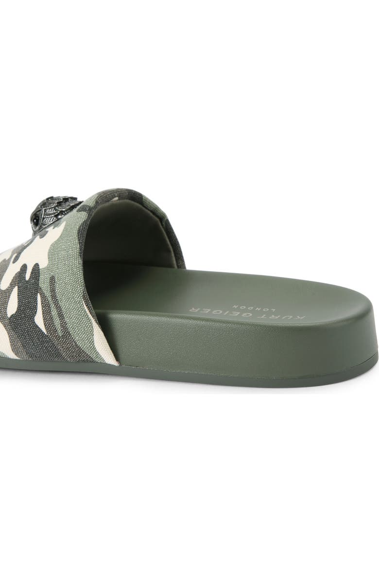 Kurt Geiger London Brockwell Slide Sandal, Alternate, color, Open Green