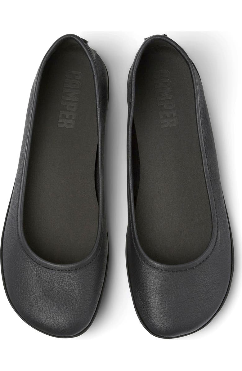 Camper Right Nina Ballet Flat, Alternate, color, Black