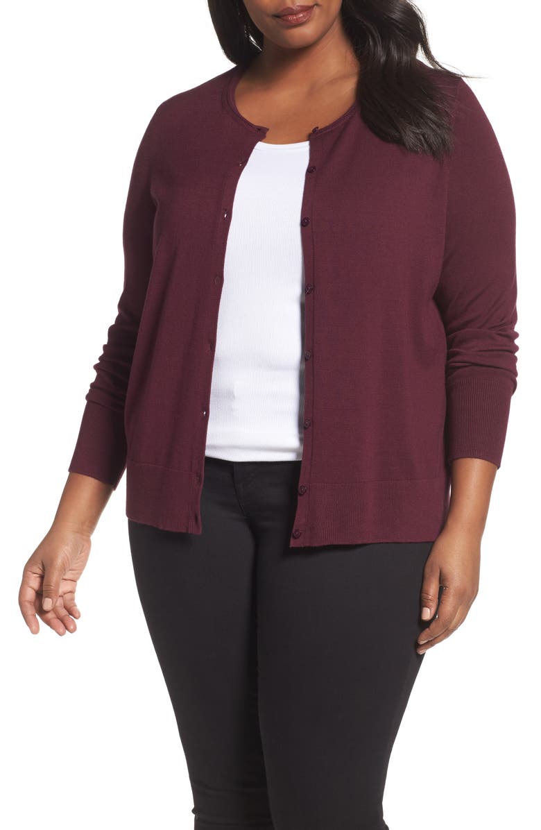 Sejour Button Front Cardigan, Main, color, 