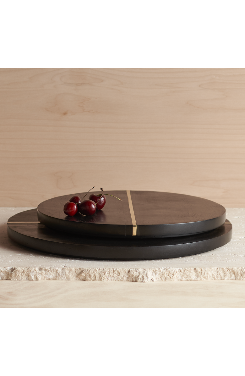 The Collective Small Serving Tray, Alternate, color, Ebony
