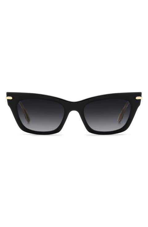 52mm Cat Eye Sunglasses