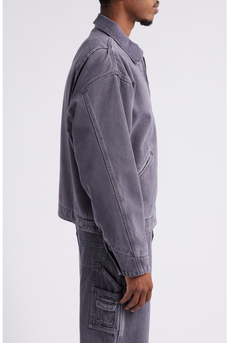 Petrol Denim Jacket, Alternate, color, GREY