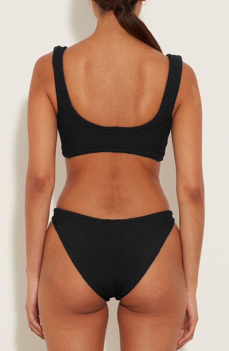 Hunza G Juno Crinkle Twist Two-Piece Swimsuit, Alternate, color,