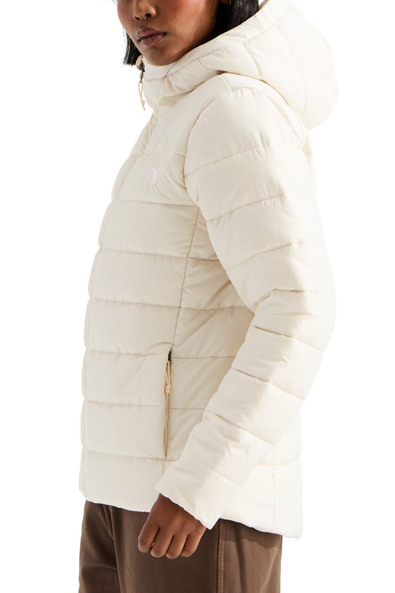 Aconcagua Water Repellent Hood Jacket, Alternate, color, WHITE DUNE