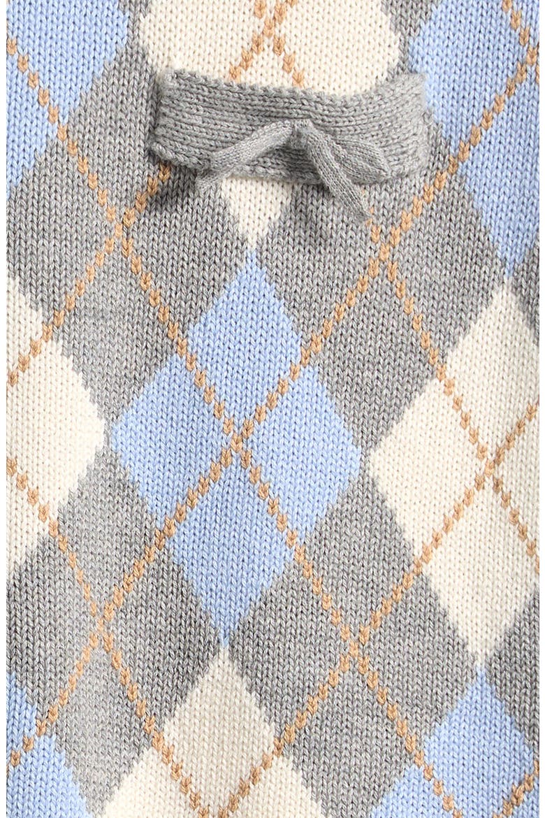 Kids' Karie Argyle Knit Miniskirt, Alternate, color, SNOW ANGEL
