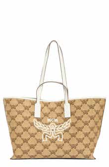 MCM Himmel Medium Shopper Tote Bag