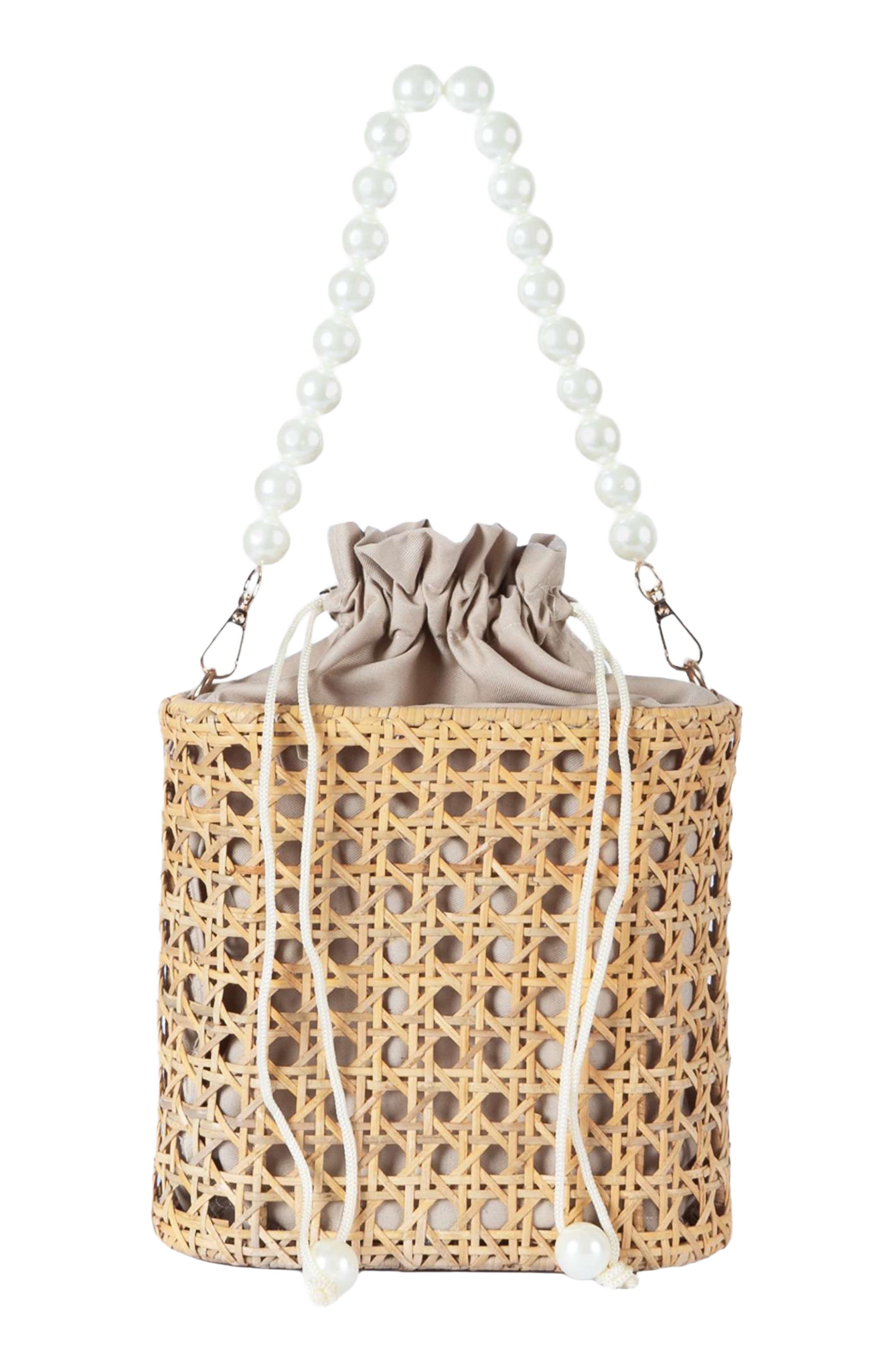 Jelavu Amalfee Rattan Shoulder Bag, Main, color, 