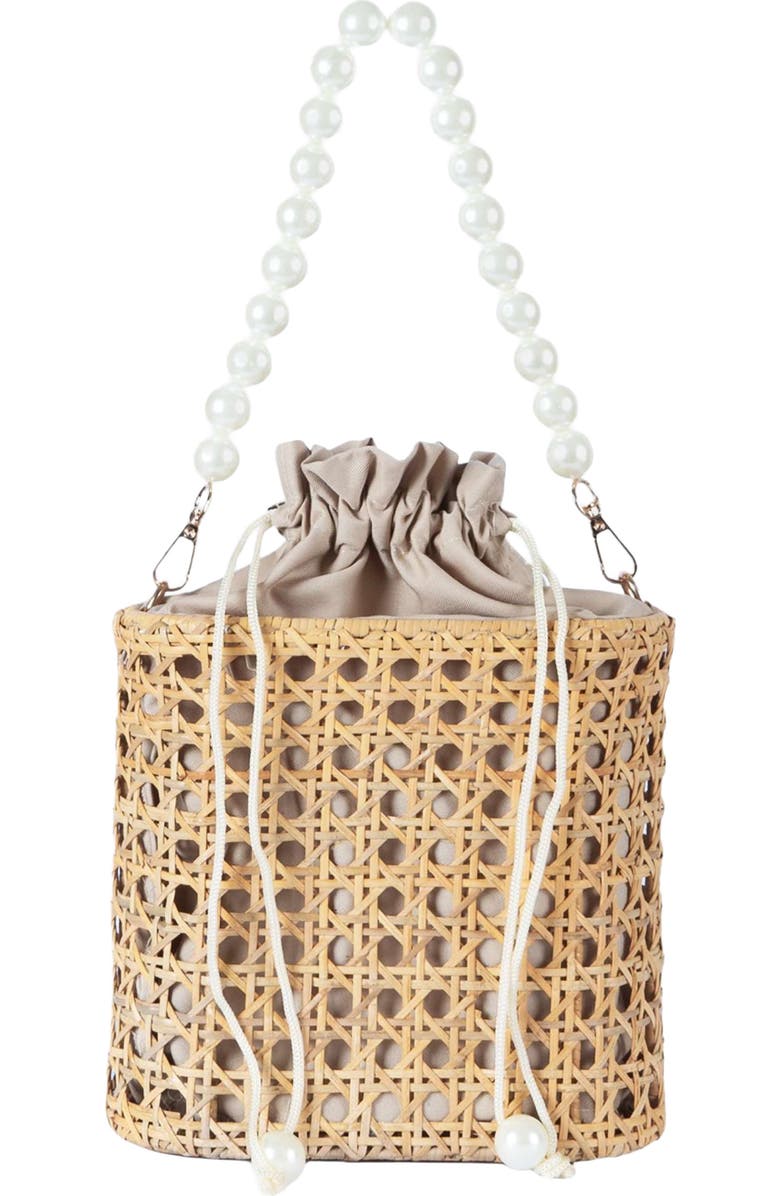 Jelavu Amalfee Rattan Shoulder Bag, Main, color,