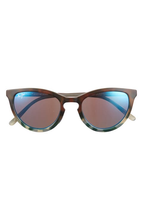50mm Cat Eye Polarized Sunglasses