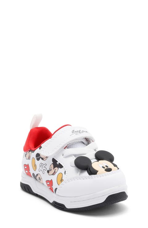 Mickey Lace-Up Sneaker (Walker & Toddler)