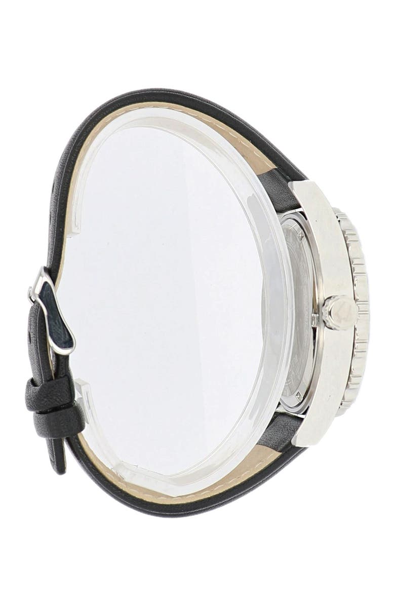 BULOVA Men's Quartz Leather Strap Watch, 43mm, Alternate, color, 