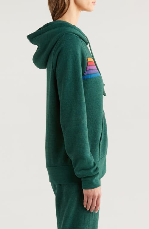 Aviator Nation 5-stripe Zip Hoodie