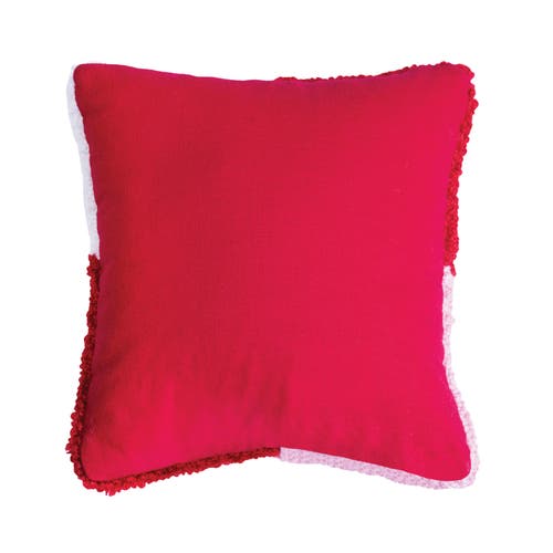 C & F Home C&f Home Love Color Block Typography St. Valentines Hooked Throw Pillow, 8" X 8" In Multi