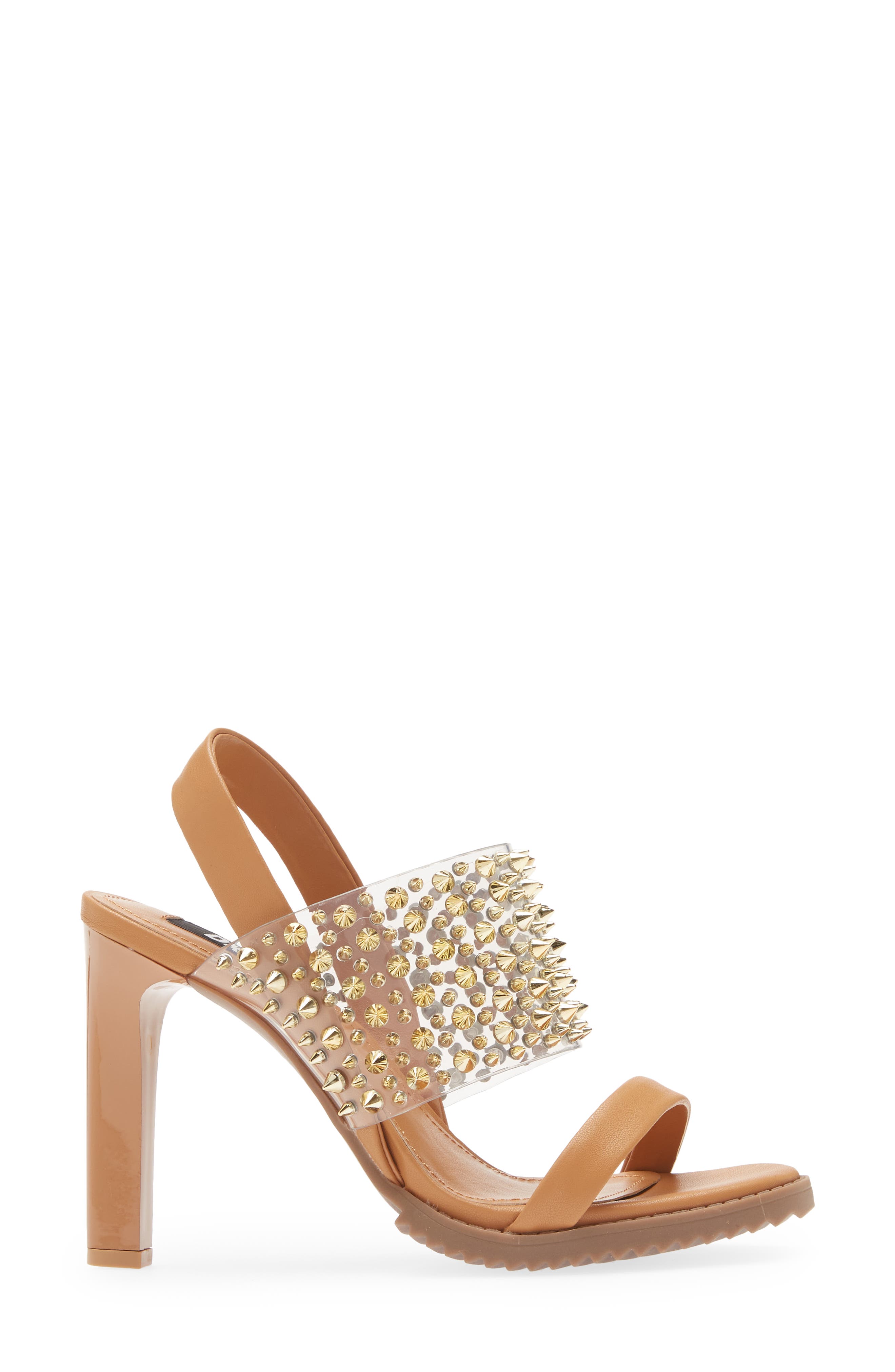Balto Embellished Slingback Sandal, Alternate, color, NOUGAT