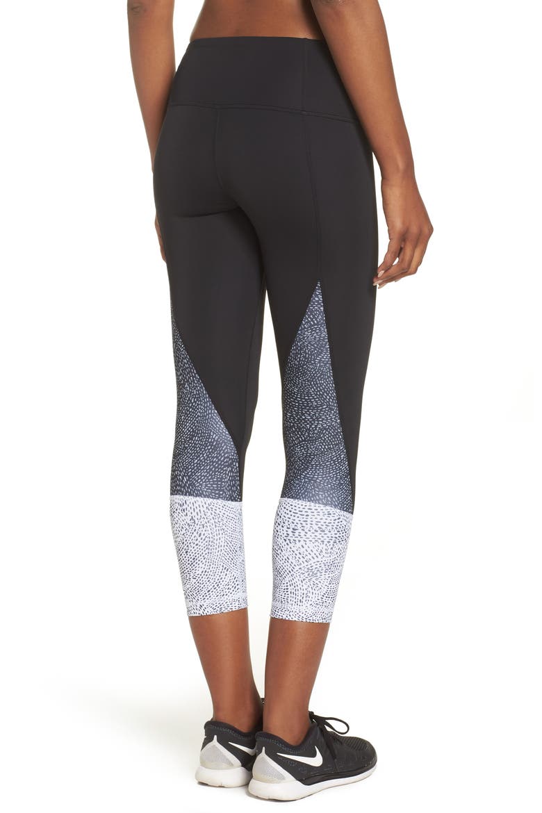Constellation Print Crop Leggings, Alternate, color, BLACK DESERT PEARL PRINT