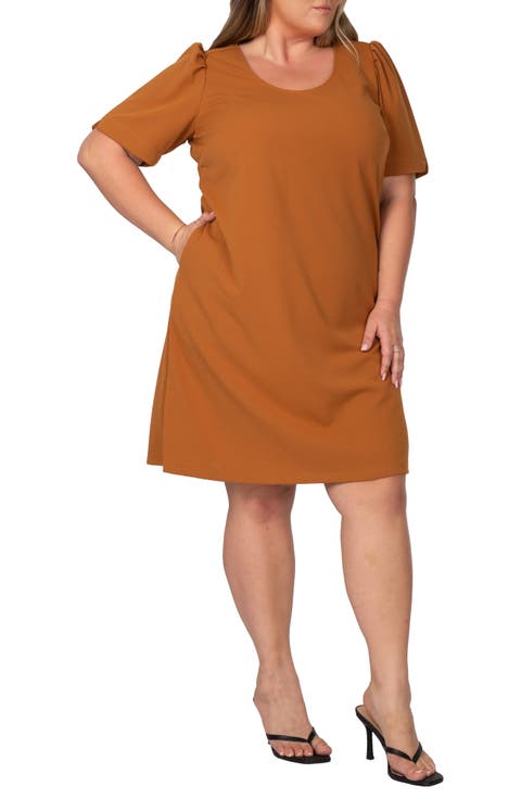 Crepe Dress (Plus Size)