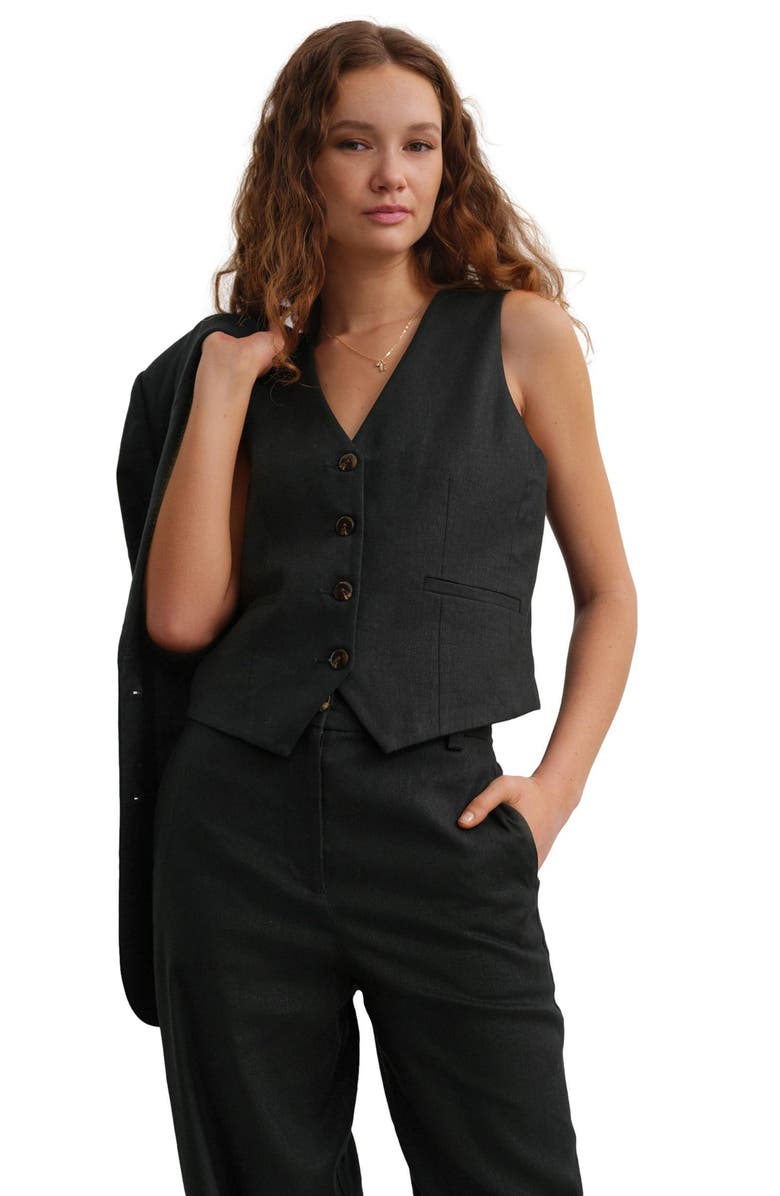 NEXT Barrel Leg Pants, Alternate, color,