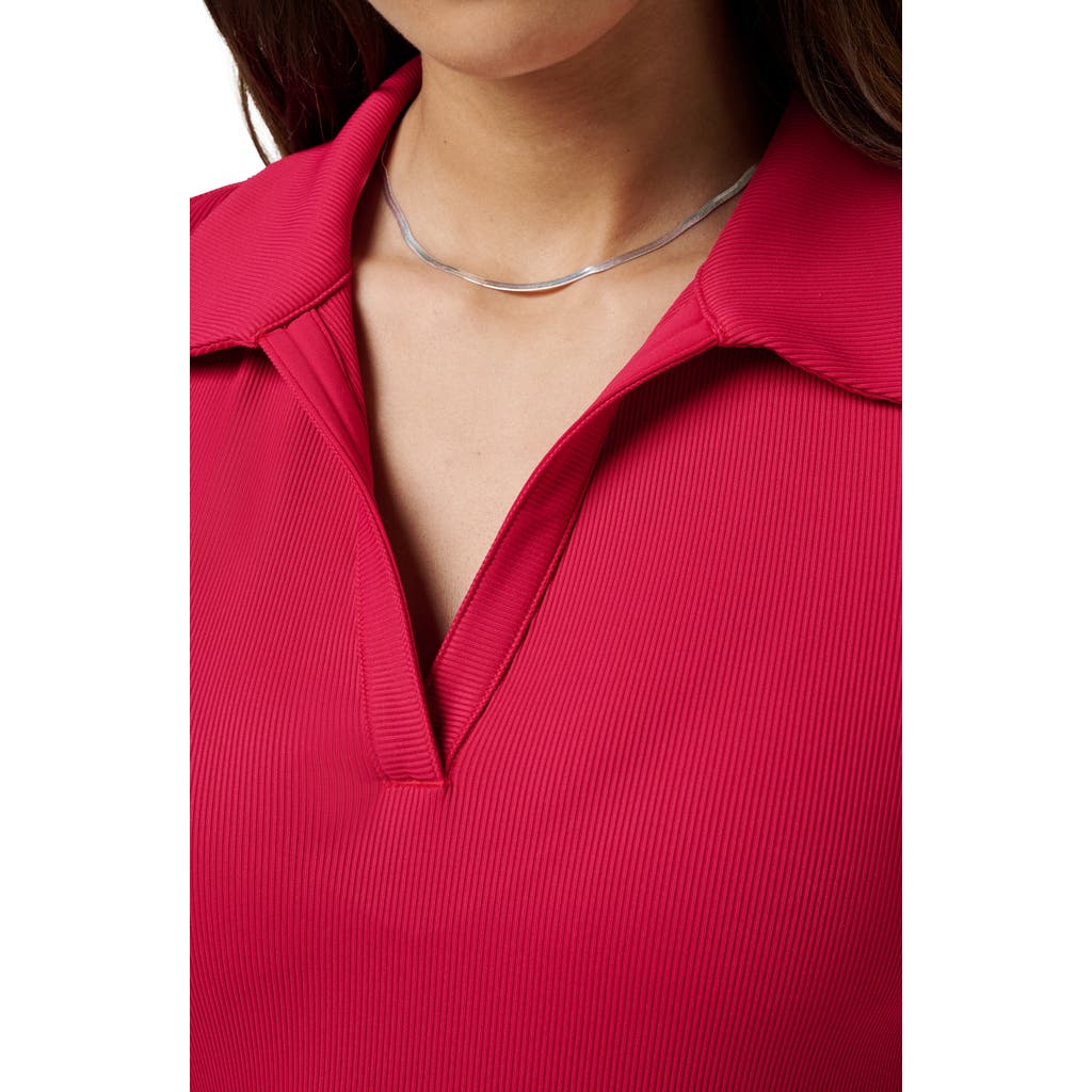 Travismathew Moveknit Rib V-neck Polo
