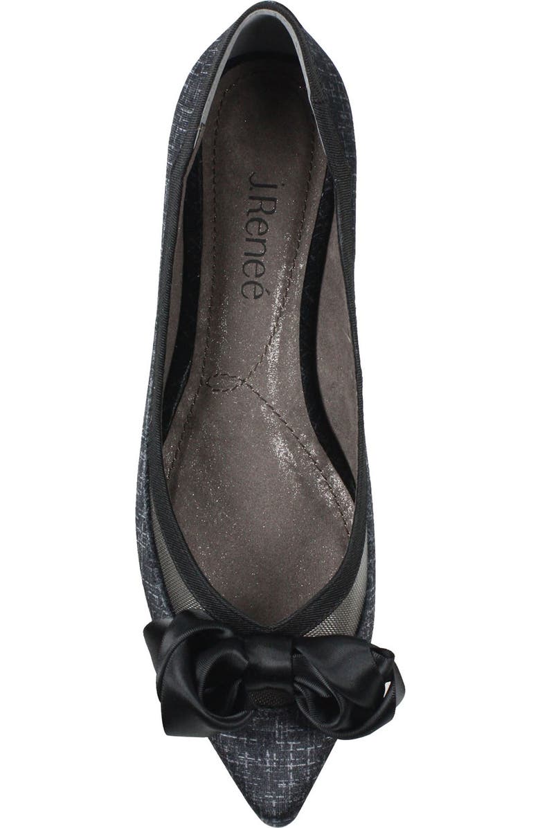 J. Reneé Allitson Bow Flat, Alternate, color,