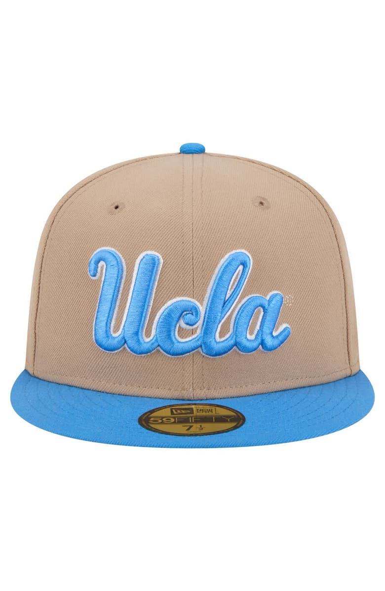 New Era Men's New Era  Khaki UCLA Bruins Two-Tone 59FIFTY Fitted Hat, Alternate, color, Khaki