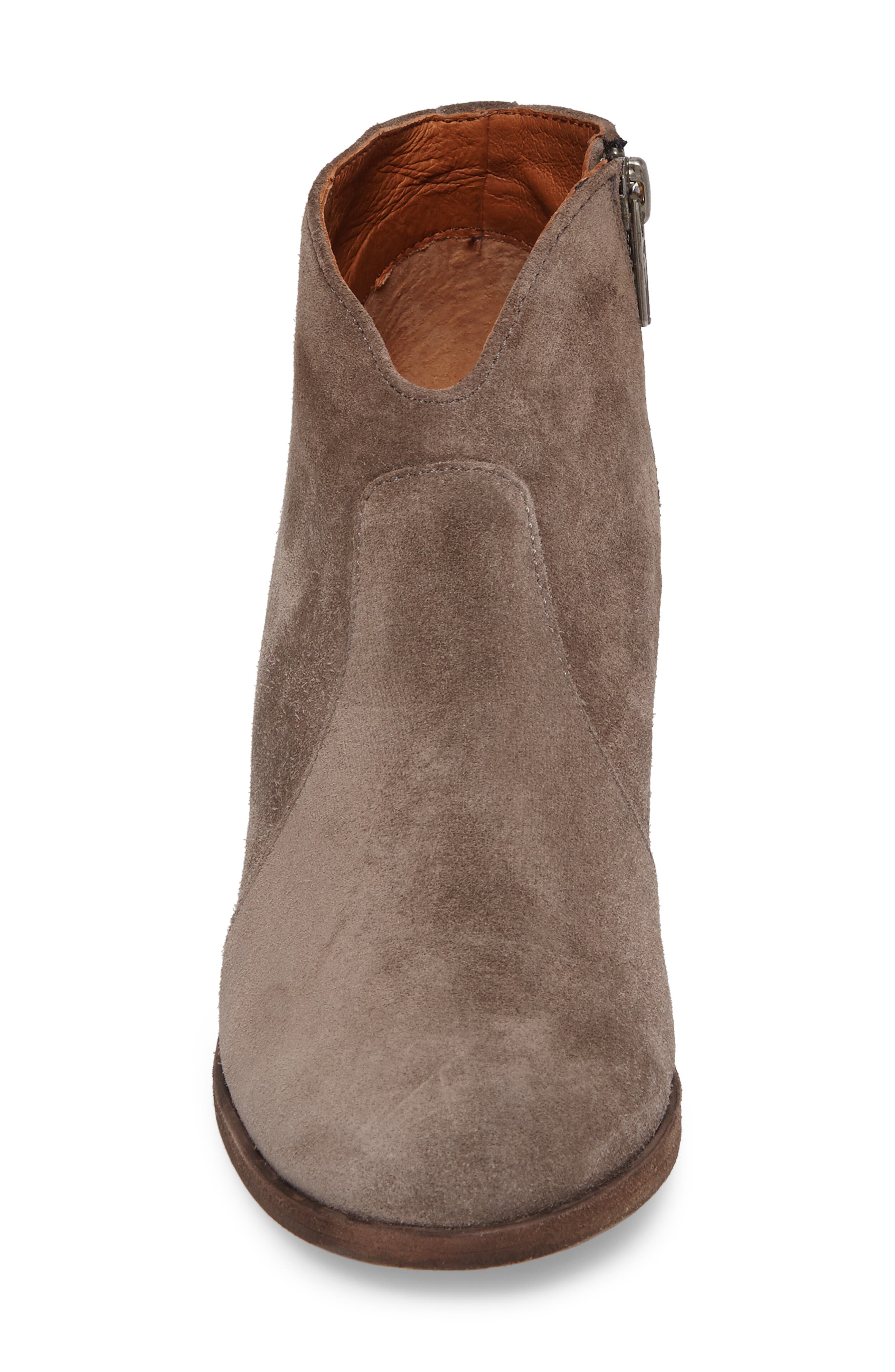 Nora Bootie, Alternate, color, ELEPHANT SUEDE