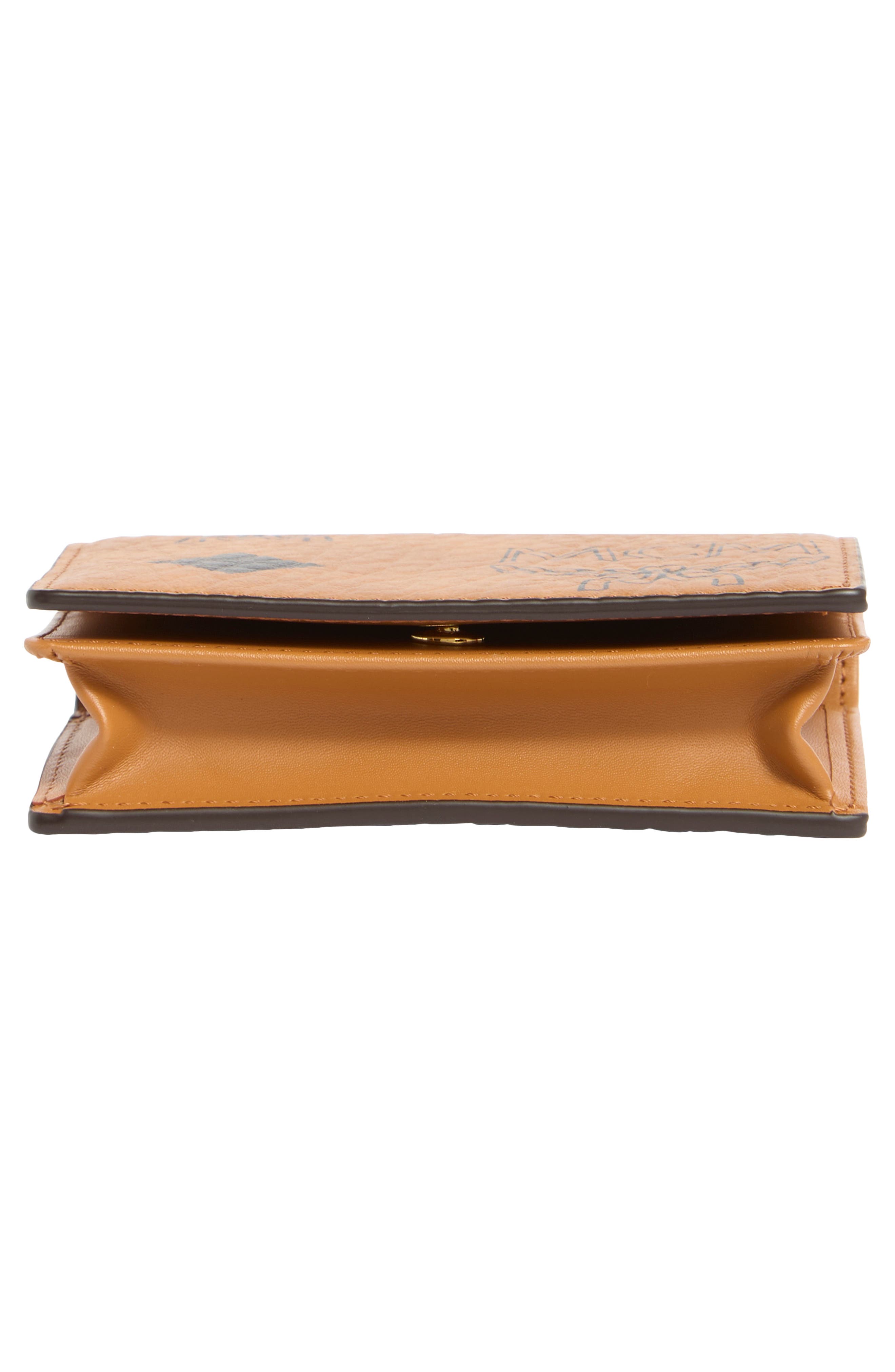 Aren Wallet on a Chain Crossbody Bag, Alternate, color, COGNAC