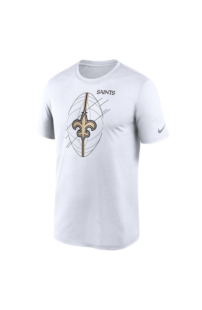 Nike Men's Nike  White New Orleans Saints Legend Icon Performance T-Shirt, Alternate, color, 