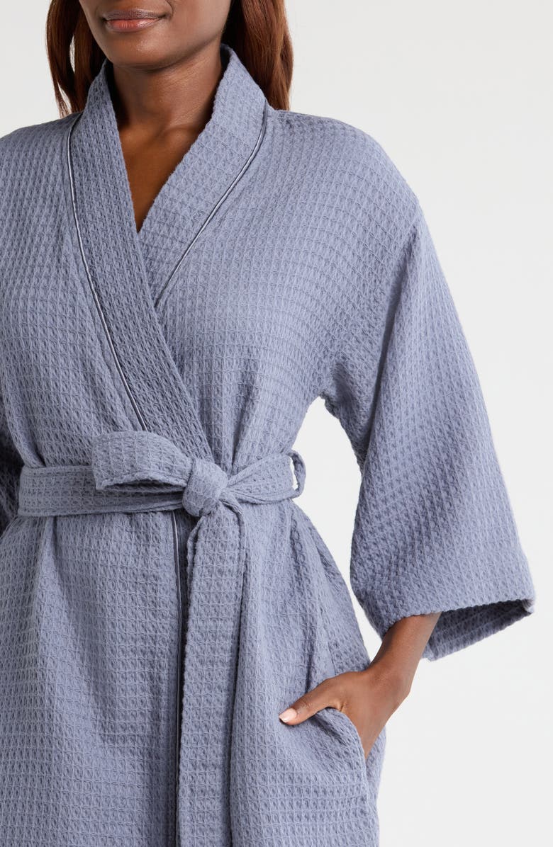 Nordstrom Women's Everyday Waffle Robe, Alternate, color, Grey Folkstone