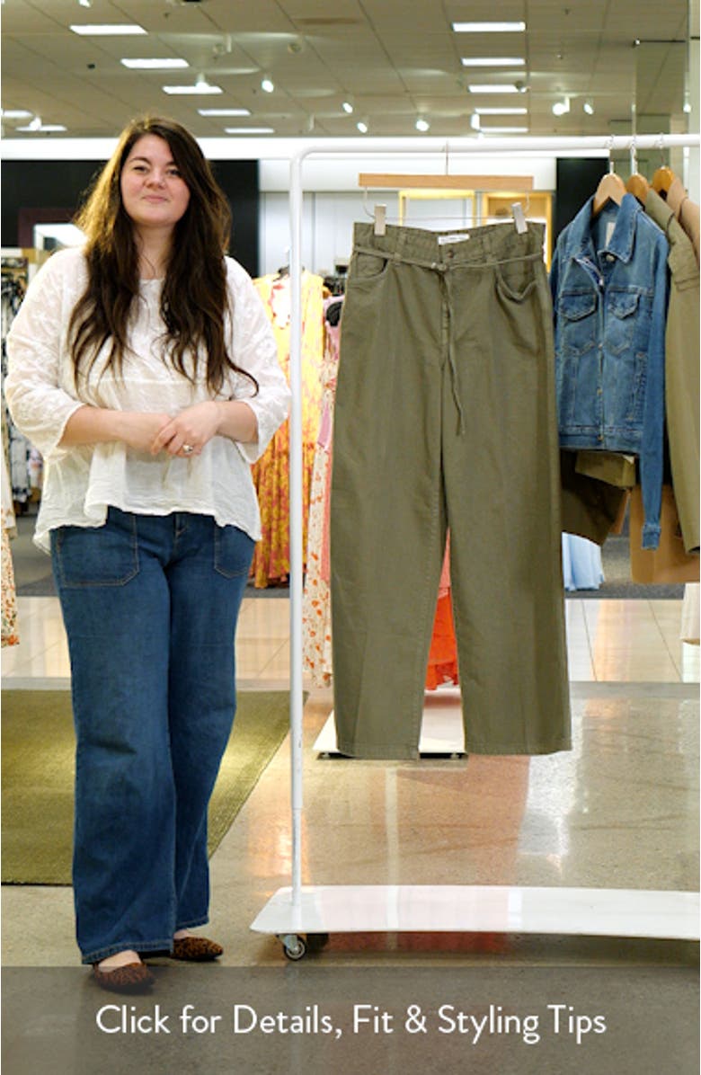 Belt Wide Leg Jeans, sales video thumbnail
