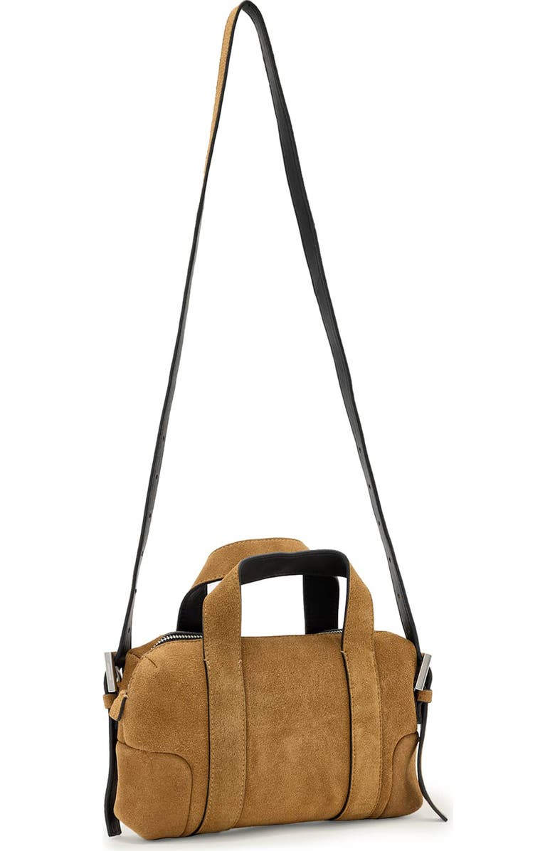 AllSaints Ares S Compact Crossbody Bag, Alternate, color, Biscuit Brown