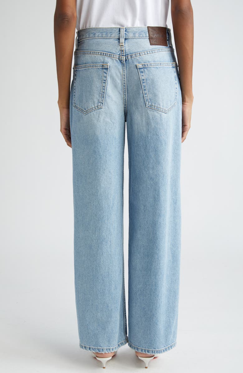 Interior The Remy Slouchy Wide Leg Jeans, Alternate, color, Faded