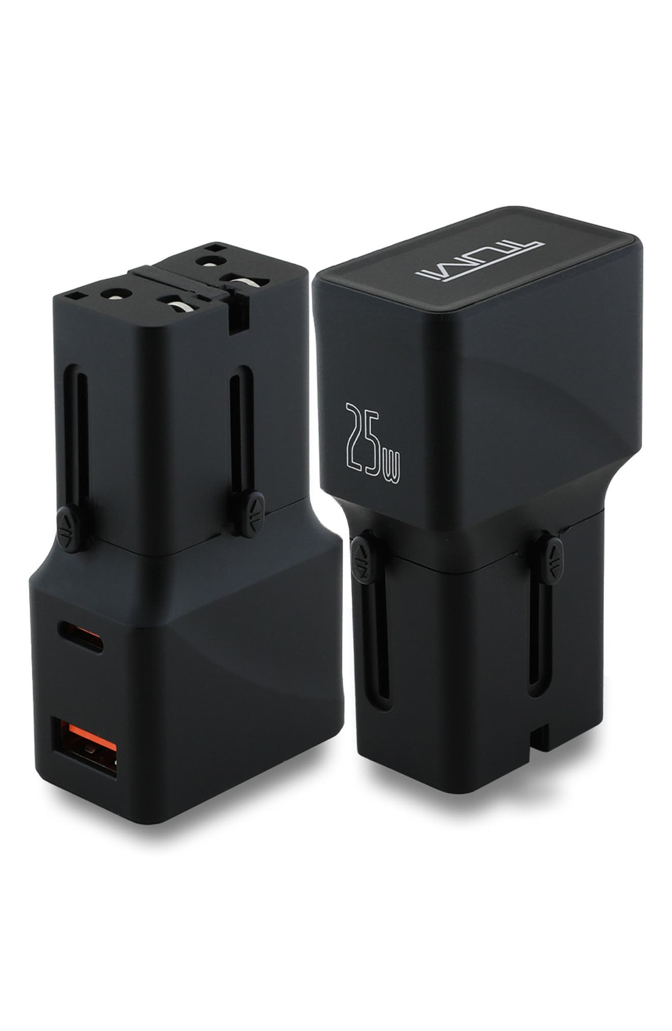TUMI 変換プラグケース USB-Cケーブル付き Bundle Smart Travel Adaptor & USB-C Cable Set | Nordstromrack