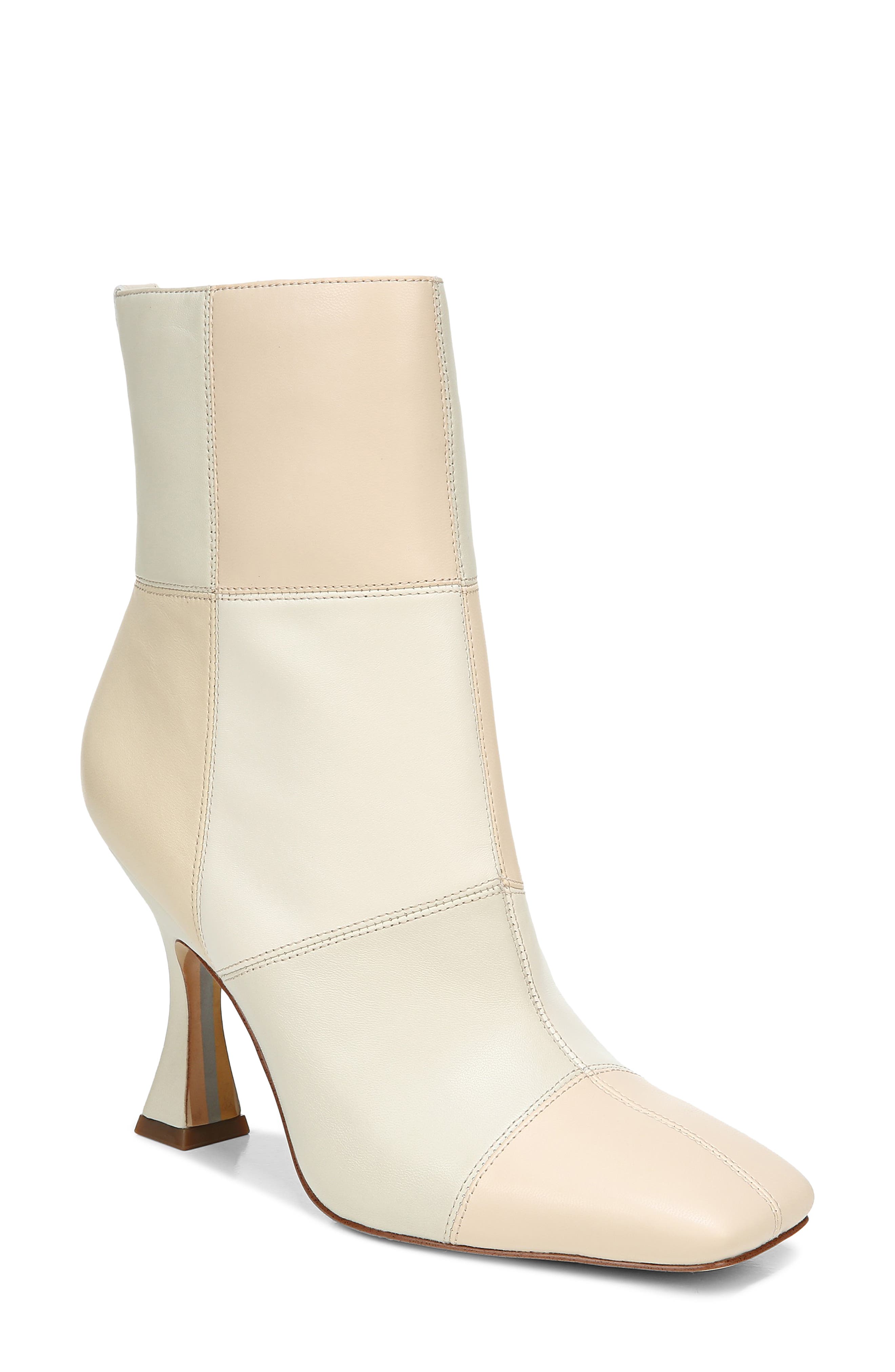 Olina Patchwork Boot, Main, color, IVORY/ GREY/ NUDE LEATHER
