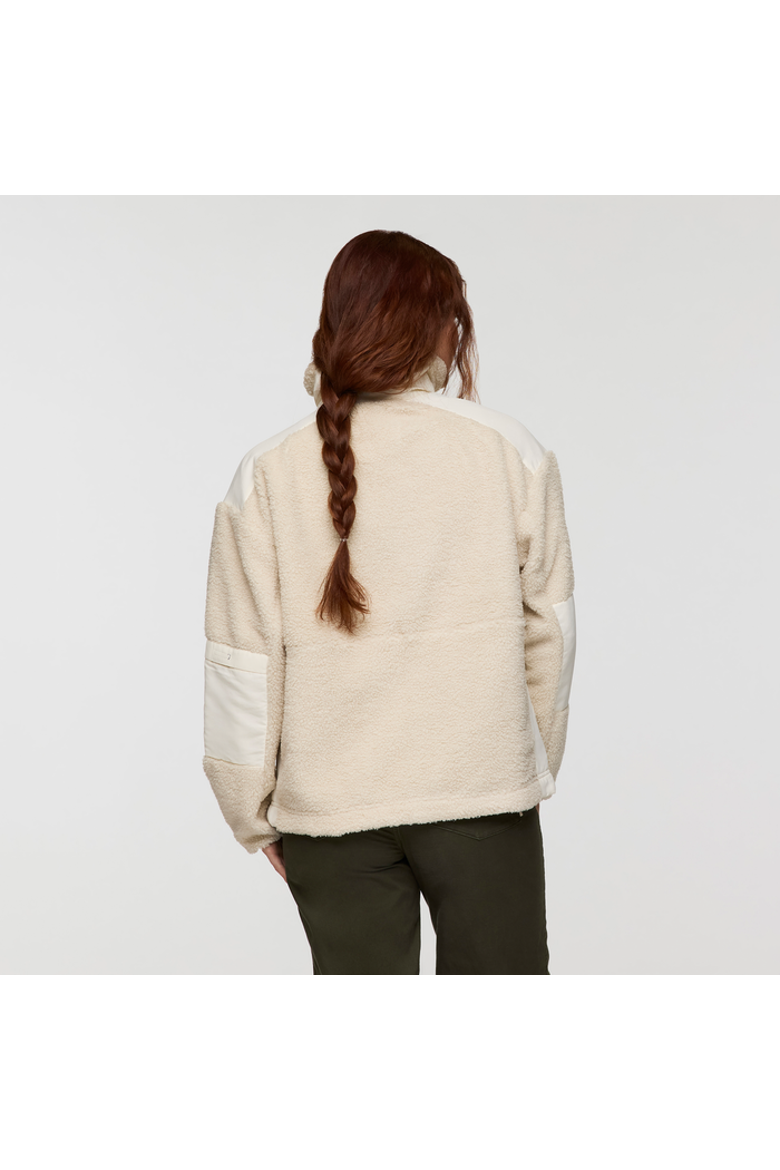 Bacano Fleece Jacket - Women's, Alternate, color, Cream and Bone