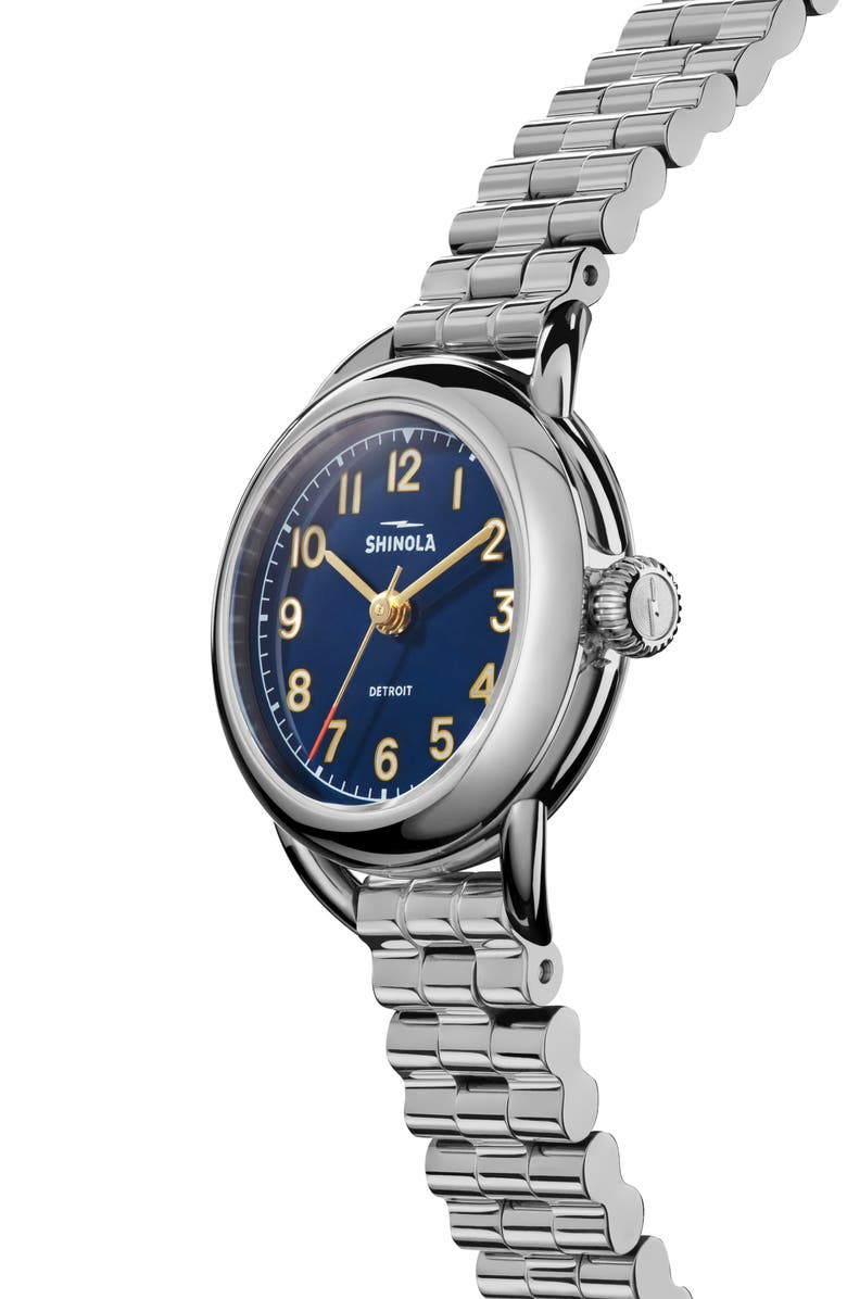 Shinola Runabout Bracelet Watch, 25mm, Alternate, color, 