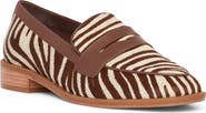 Cinq à Sept Gretta Zebra Haircalf Loafer