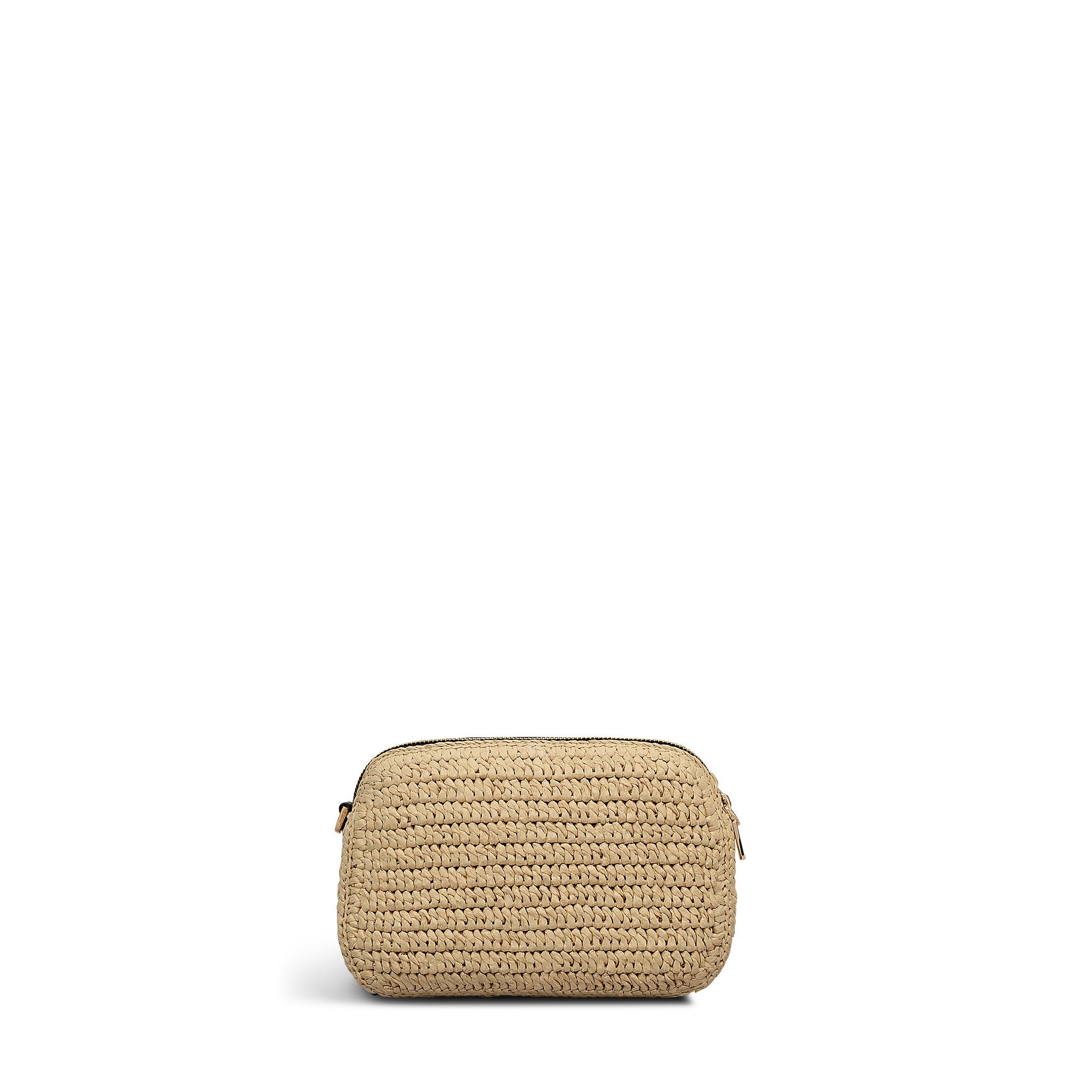 Radley Dukes Place - Raffia Medium Ziptop Crossbody Bag, Alternate, color, Natural