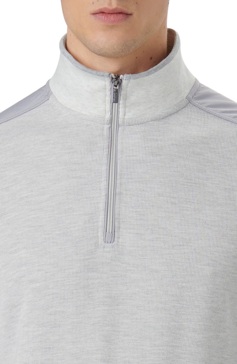Bugatchi Quarter Zip Pullover, Alternate, color,