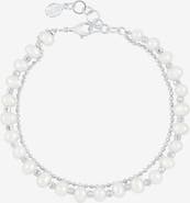 Dower & Hall White Freshwater Timeless Pearl Bracelet
