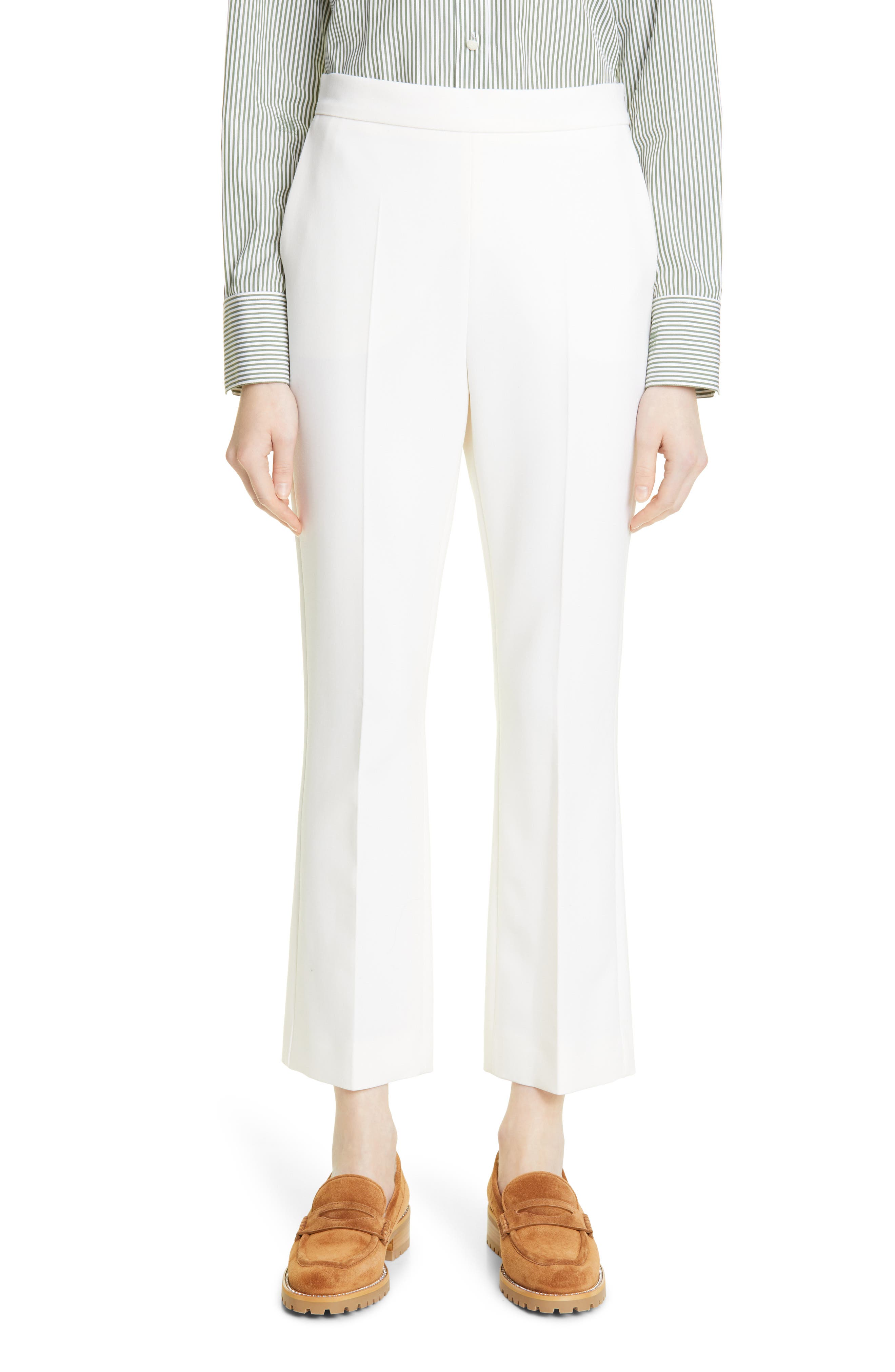 Max Mara Stretch Wool Ankle Trousers (Women) | Nordstromrack