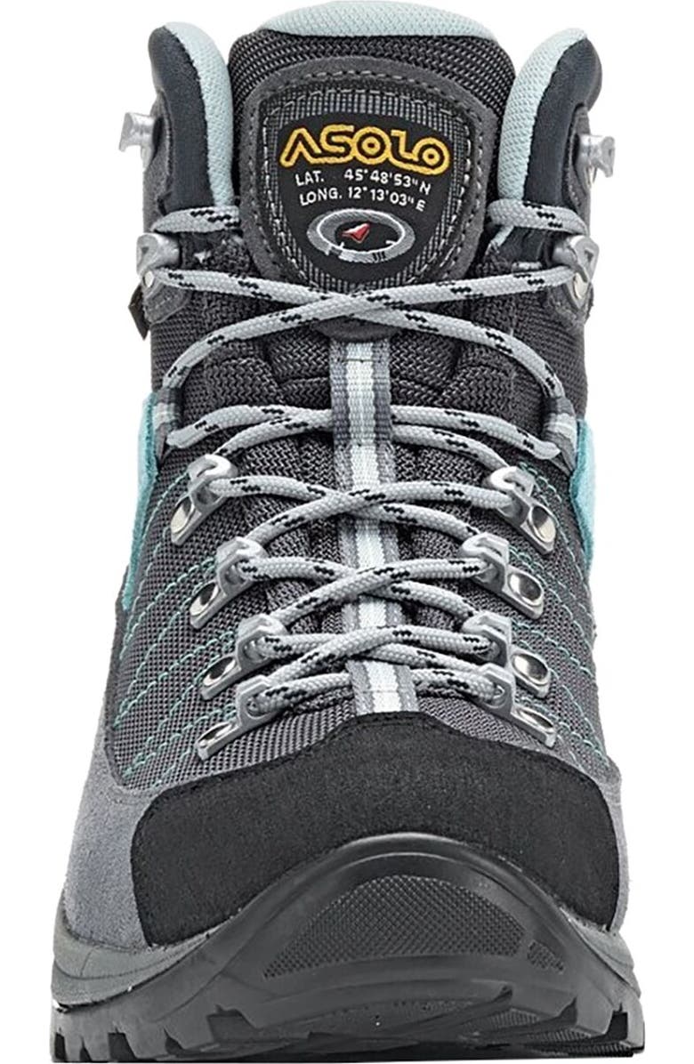 Asolo Finder Gv Hiking Boot - Women's, Alternate, color, Grey/Gunmetal/Pool Side