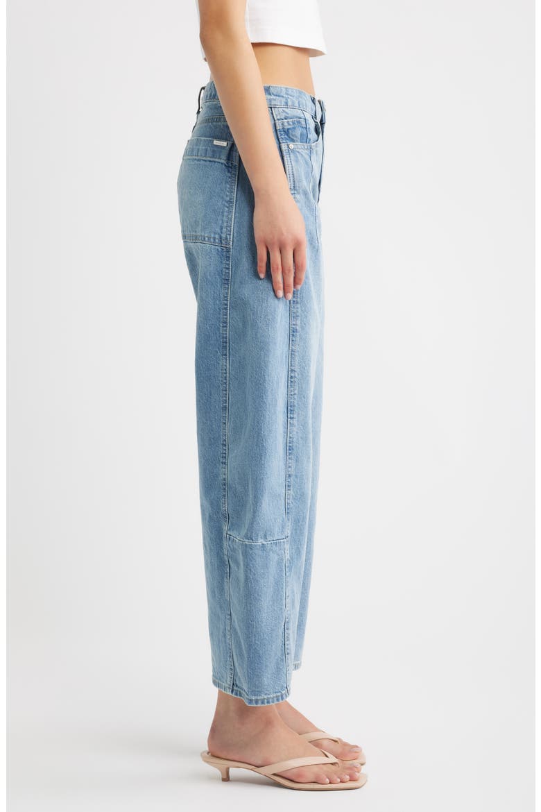 Wide Leg Crop Jeans, Alternate, color, INDIGO