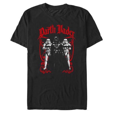 Men's Star Wars Darth Vader and Stormtrooper Pose  Graphic T-Shirt