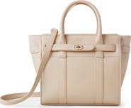 Mulberry Mini Zipped Bayswater Leather Tote