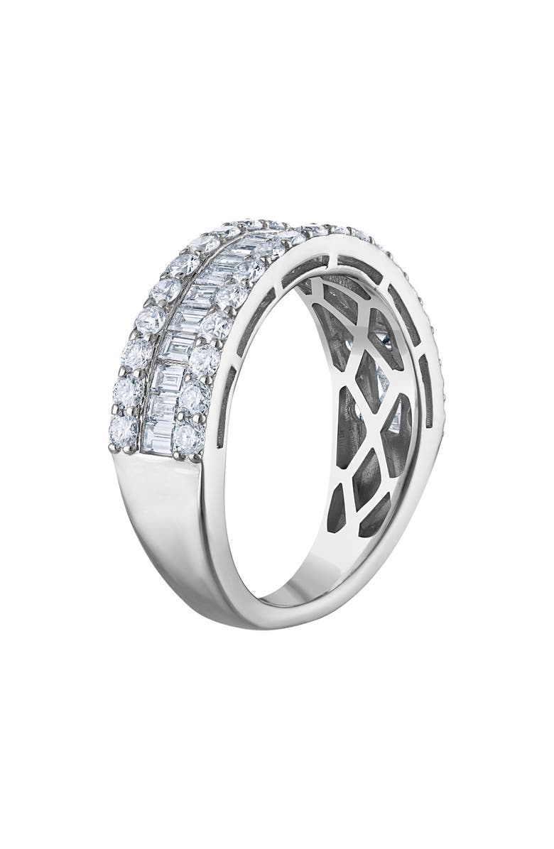 FZN Sterling Silver Lab Grown Diamond Ring, Alternate, color, Silver