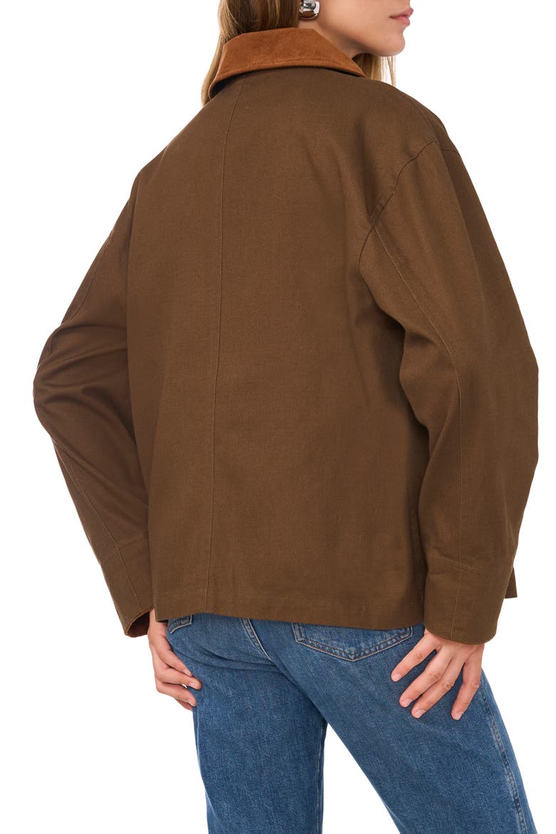 Cotton Twill Barn Jacket, Alternate, color, BEECH