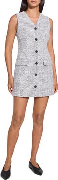 Theory Tweed Blazer Dress